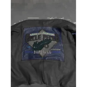 Pelle Pelle Authentic Baseball Urban League Black Jacket