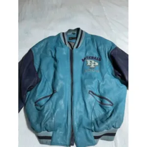 Pelle Pelle Authentic Baseball Urban League Turquoise Jacket