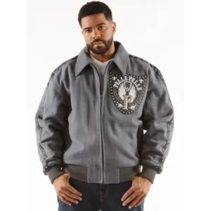 Pelle Pelle Band of Brothers Gray Jacket