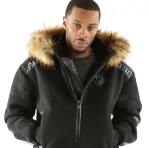 Pelle Pelle Fur Hooded Jacket