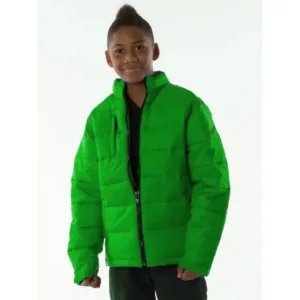 Pelle Pelle Kids Green Puffer Jacket