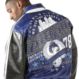 We Run the Streets Pelle Pelle Leather Jacket