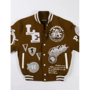 Pelle Pelle American Legend Limited Edition Brown Varsity Jacket