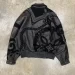90s Pelle Pelle Marc Buchanan chain tribal tattoo leather