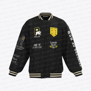 Aaliyah Legends Never Die Black Varsity Jacket