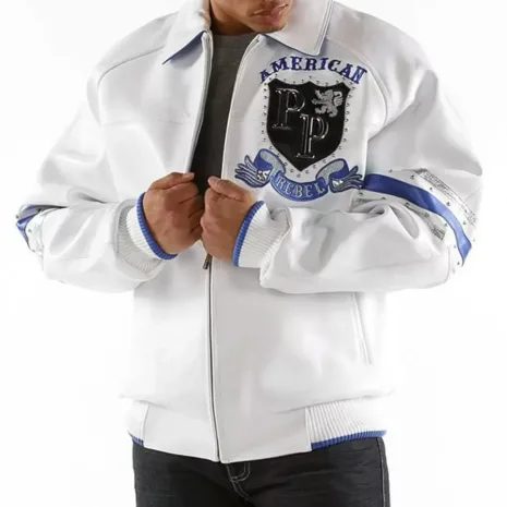 Pelle Pelle White American Rebel MB Jacket