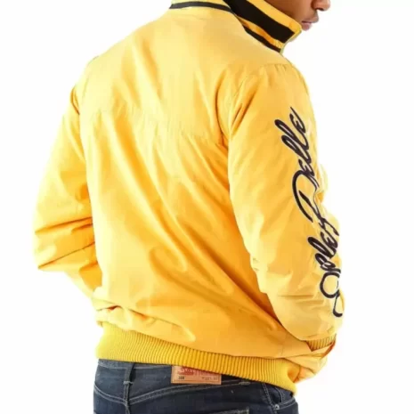 Bold Pelle Pelle Yellow World Sport Jacket