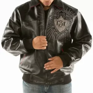 Brown Pelle Pelle Diamonds Made for King Jacket