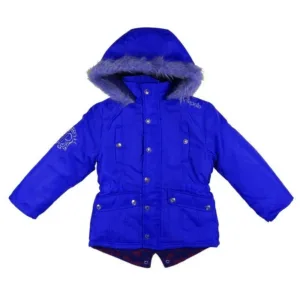 Girls Pelle Pelle Blue Snorkel Jacket