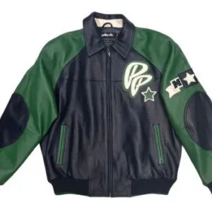 Pelle Pelle Green Leather Jacket