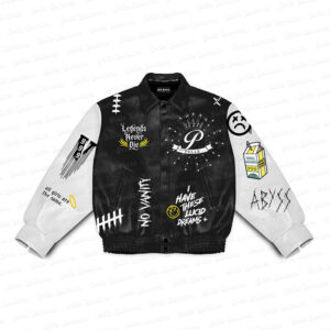 Juice WRLD Legends Never Die Black & White Jacket