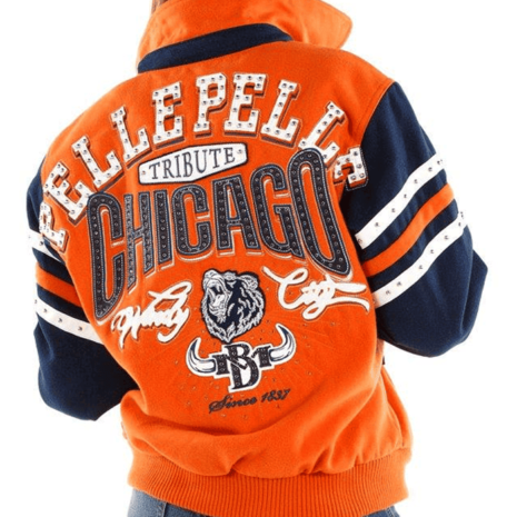 Ladies Pelle Pelle Chicago City Tribute Jacket