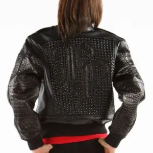 Ladies Pelle Pelle MB Bomber Black Leather Jacket