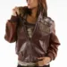 Ladies-Pelle-Pelle-Mb-Bomber-Brown-Leather-Jacket.webp