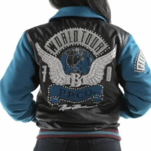 Ladies Pelle Pelle World Tour Bomber Jacket