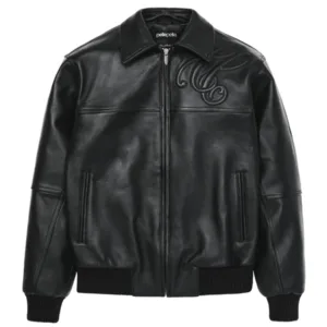 Men Pelle Pelle Puff Plush Black Jacket