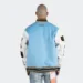Mens Pelle Pelle Wool Varsity Jacket Light Blue