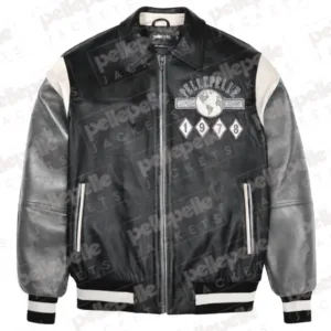 World Famous Soda Club Gray Plush Jacket