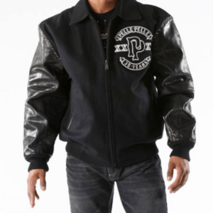 Pelle Pelle Panther Black Woolen Jacket