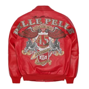 Pelle Pelle 45th Anniversary Collectors Series Red Jacket