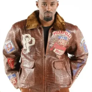 Pelle Pelle American Bruiser Brown Jacket
