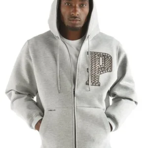 Pelle Pelle American Light Gray Hoodie