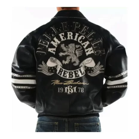 Pelle Pelle American Rebel Black Jacket - the pelle pelle