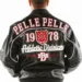 Pelle Pelle Athletic Division Black Leather Jacket