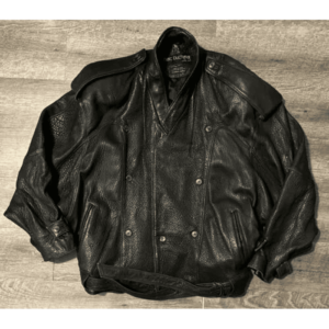 Pelle Pelle Black Leather Marc Buchanan Jacket