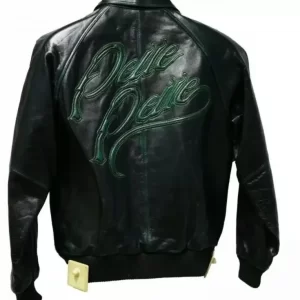 Pelle Pelle Black Green Leather Jacket