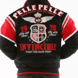 Pelle Pelle Black Invincible Wool Jacket