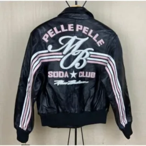 Pelle Pelle 78 Black Soda Club Leather Jacket