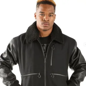Pelle Pelle Black Zippered Jacket