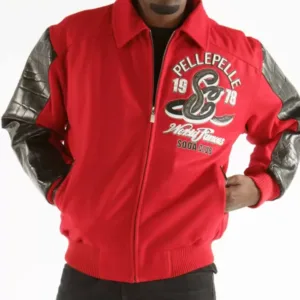 Pelle Pelle Red Blouson Soda Club 1978 Jacket
