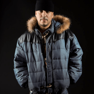 Pelle Pelle Blue Fur Hooded Puffer Jacket