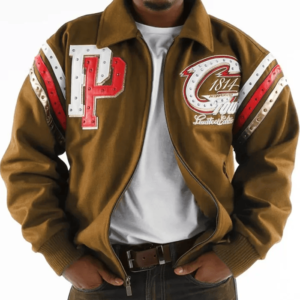 Pelle Pelle Brown Cleveland Tribute Special Cut Jacket