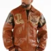 Pelle Pelle Brown Empire MB Leather Jacket