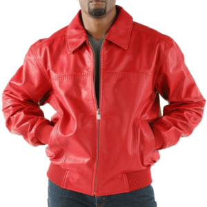 Pelle Pelle Butter Soft Red Leather Jacket