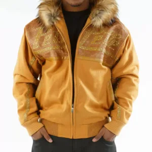 Pelle Pelle Caramel Supreme Club Hood Jacket