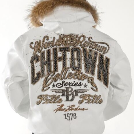 Pelle Pelle Chi-Town White Jacket