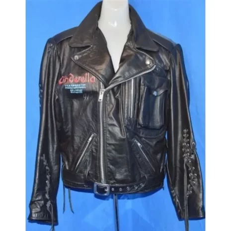 Pelle Pelle Cinderella Biker Leather Jacket | Black Jacket