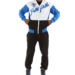 Pelle Pelle Colorblocked In Medium Blue Tracksuit