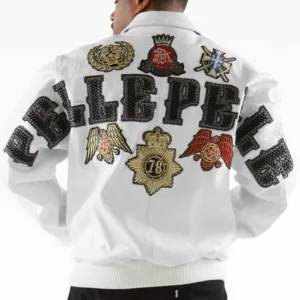 Pelle Pelle Decorated Leather Jacket