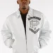 Pelle Pelle Elite Series White Leather Jacket