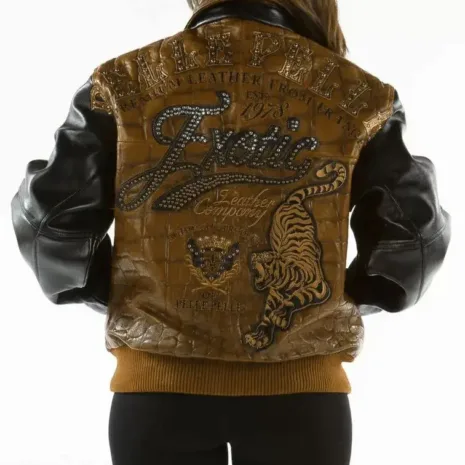 Pelle Pelle Exotic Studded Leather Jacket