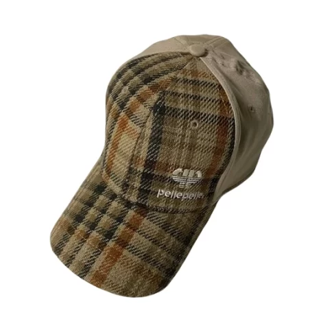 Pelle Farmers Style Brown Cap