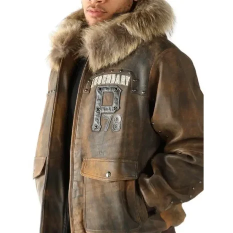Pelle Pelle Fur Hood Jacket