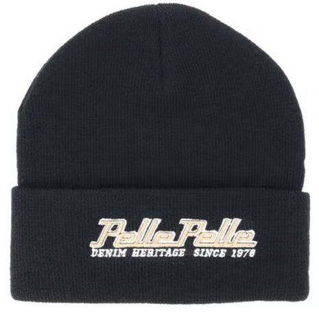 Pelle Pelle Heritage Black Beanie