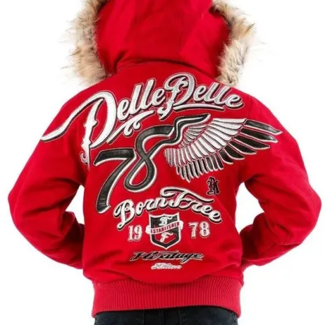 Pelle-Pelle-Kids-78-Born-Free-Red-Wool-Jacket.webp