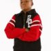 Pelle Pelle Kids Black & Red Tribute Chicago Jacket